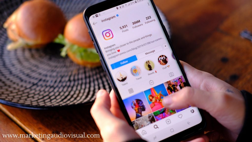 Insights Instagram - Marketing Audiovisual