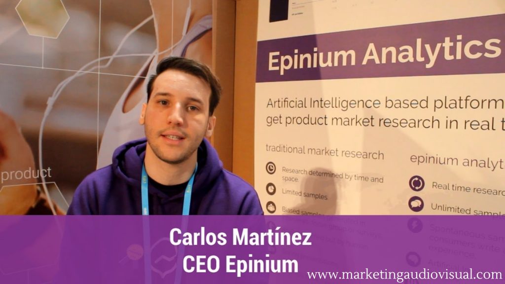 Carlos Martínez Epinium Amazon - Marketing Audiovisual