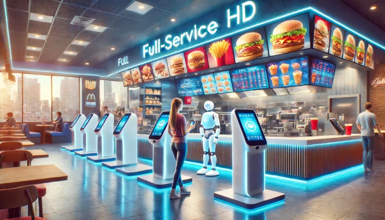 Innovación y desafíos tecnológicos en la industria de la comida rápida