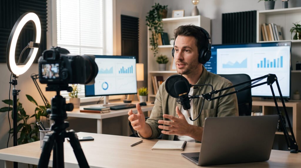 Grabación audiovisual profesional para el vídeo de una empresa